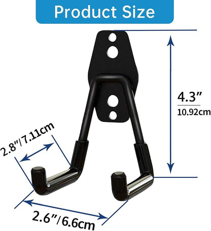 GeeWatom Garage Storage Utility Hooks，Garage Garden Tool Organizer，Steel Wall - Image 2
