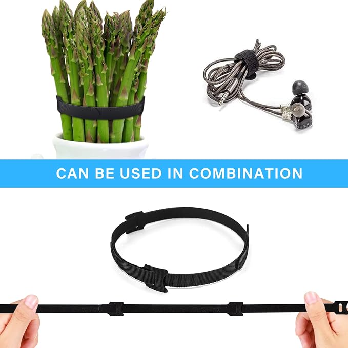 100pcs Reusable Cable Ties - Image 5