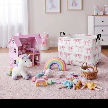 Rectangular Baby Kids Storage Basket - Image 2