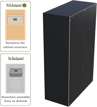 6-Cube Storage Shelf Bookcase - Image 5