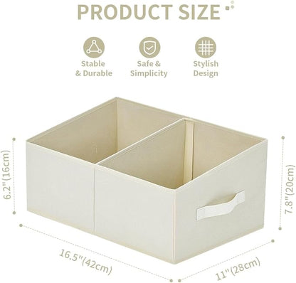 DIMJ Closet Storage Bins, 6 Pack Storage Baskets - Image 2