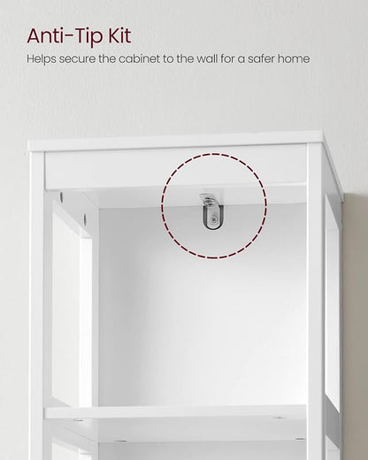 VASAGLE Storage Cabinet, Storage Organizer Rack Stand - Image 8