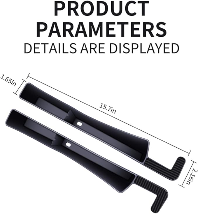 2 Pack Car Seat Gap Filler Organizer - Image 7