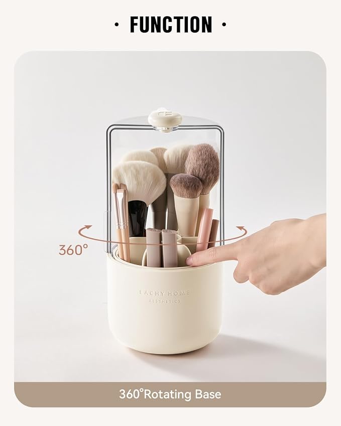 EACHY Makeup Brush Holder 360° Rotating - Image 5