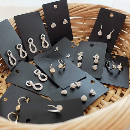 Earring Card Holder Earring Display Cards Hanging Earring, Kraft Paper Tags - Image 2