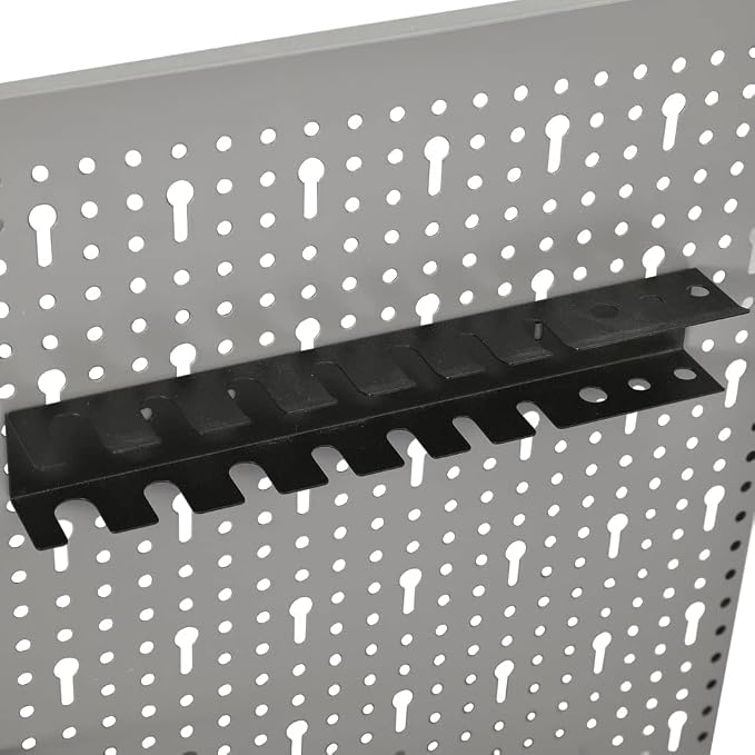 Wall-Mounted Peg Boards 4-Pack 15.7"x22.8" Steel - Image 5