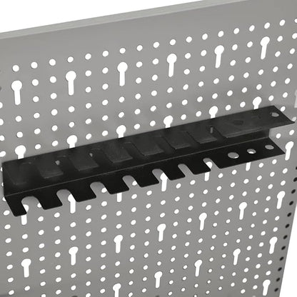 Wall-Mounted Peg Boards 4-Pack 15.7"x22.8" Steel - Image 5