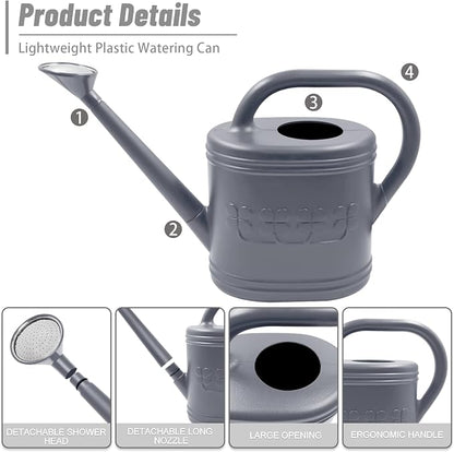 2 Gallon Watering Can, Outdoor Watering Can - Image 6