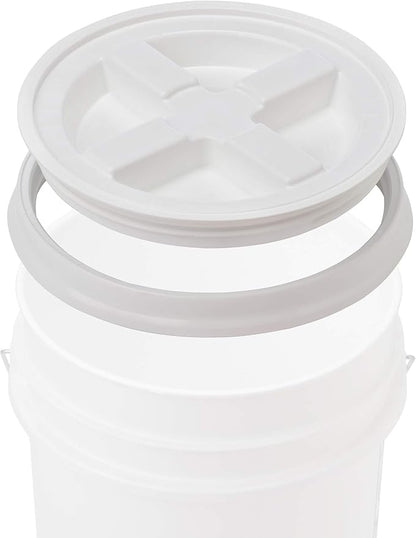 House Naturals 5 Gallon Pink Food Grade Plastic Storage Bucket - Image 5