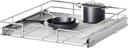 Pull Out Cabinet Organizer 19½" W x 21½" D, Heavy Duty Cabinet Pull Out Shelves by Unknown