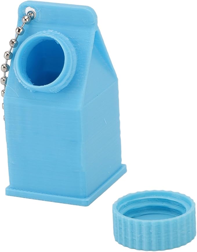TOPINCN Milk Carton Box Keychain, Tolerant Holder Milk Carton Keychain Holder - Image 9