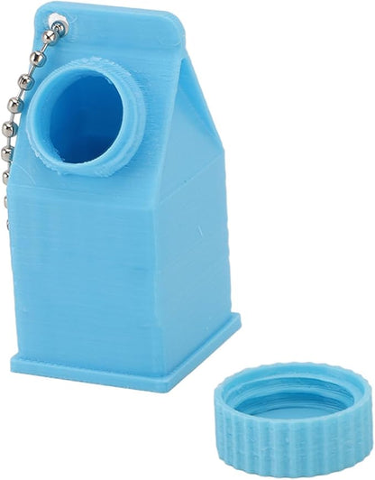 TOPINCN Milk Carton Box Keychain, Tolerant Holder Milk Carton Keychain Holder - Image 9