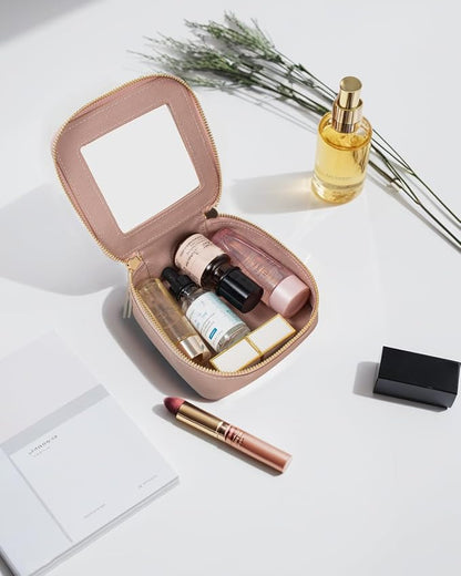 Travel Clear Makeup Bag Set, TSA Approved Cosmetic Bag Case - Image 3