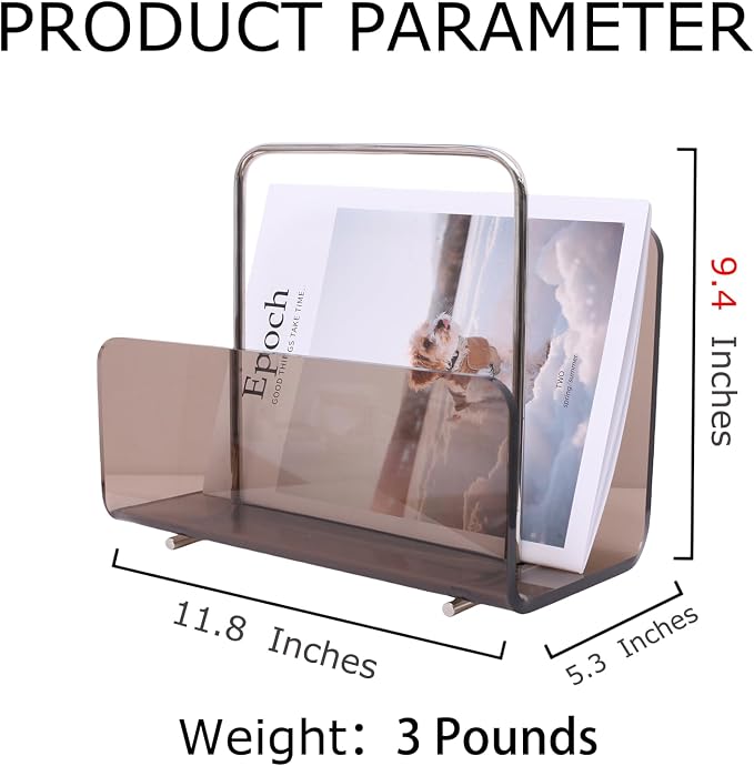 Magazine Holder, Tabletop Display Stand - Image 7