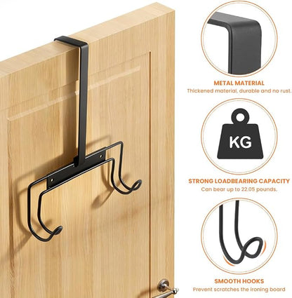 Ironing Board Holder Wall Mount/Over The Door, Ironing Board Hanger Load - Image 4
