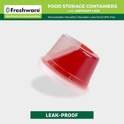 Freshware 16 oz Food Storage Containers - Image 4