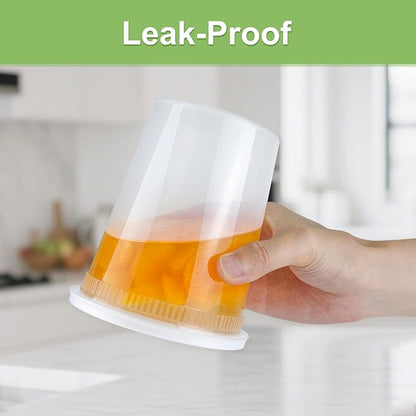 60 Sets Deli Containers with Lids, 32/16/8 oz X 20 Set Each, Leak-Proof & BPA - Image 4