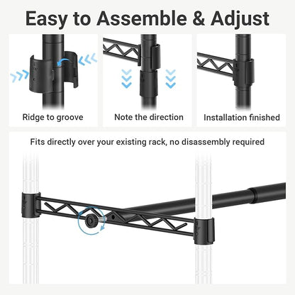 VIPEK Expandable Closet Rod - Image 3