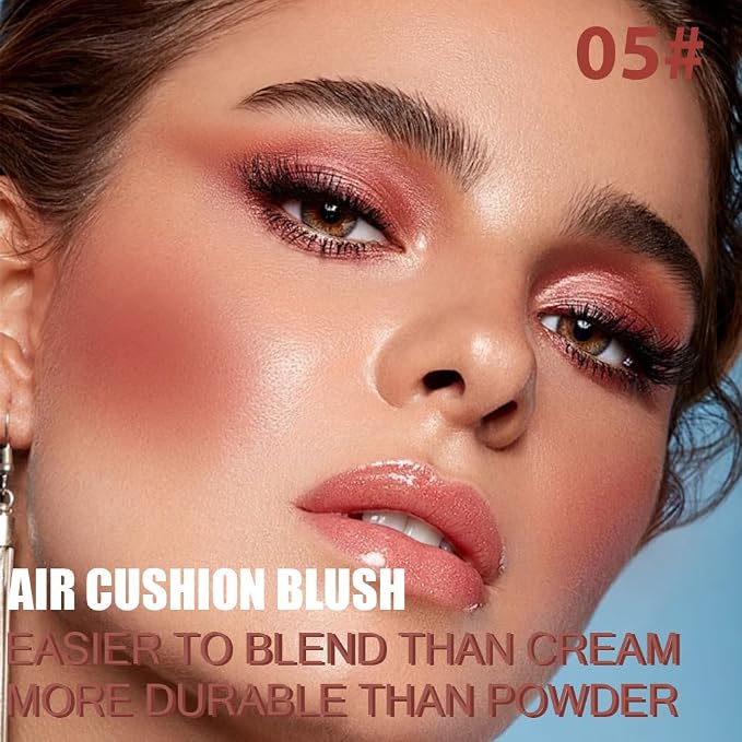Powder Matte Blush Cheeks Face Makeup - Image 2