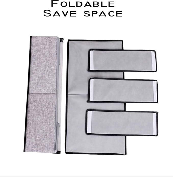 AARAINBOW 2 Packs Foldable Under Bed Clothes Organizer - Image 8