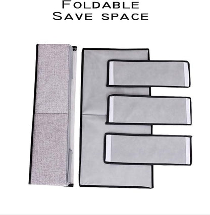 AARAINBOW 2 Packs Foldable Under Bed Clothes Organizer - Image 8