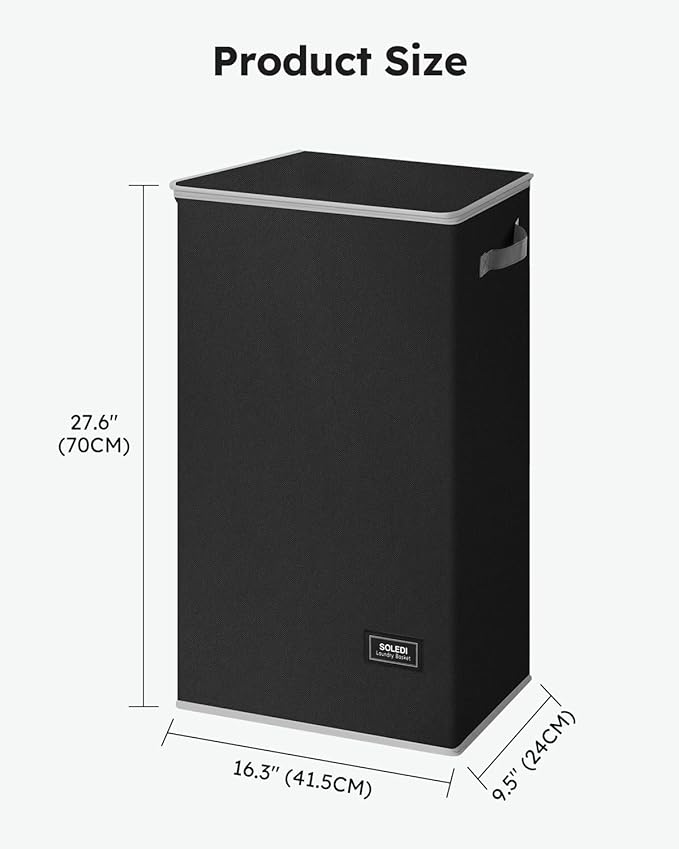 SOLEDI Slim Laundry Hamper - Image 6