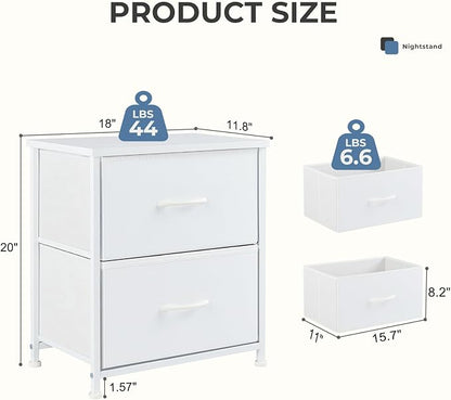 DUMOS Nightstand Small Dresser - Image 3