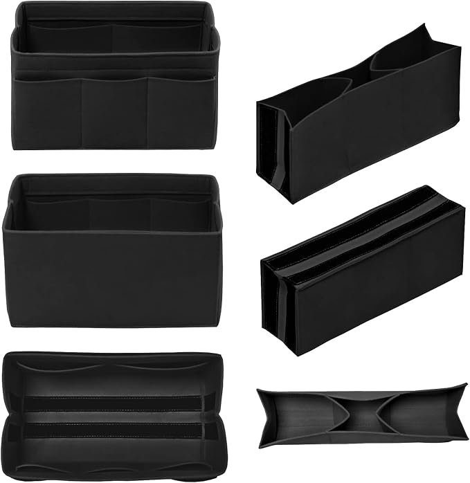 DailyPlus Purse Organizer Insert Felt Bag Organizer Handbag Organizer Insert - Image 3