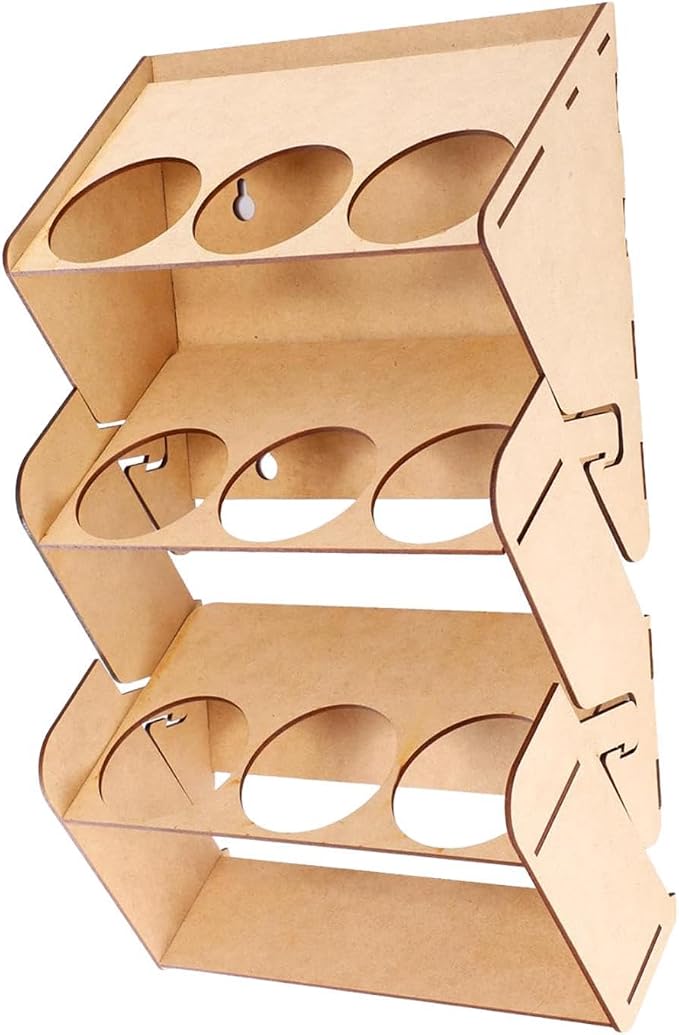 Generic Spray Can Holder Storage Rack Workspace Premium Professional Wood Wall by Unknown