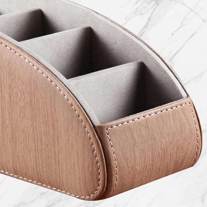 All-in-One Leather TV Remote Control Holder - Image 7