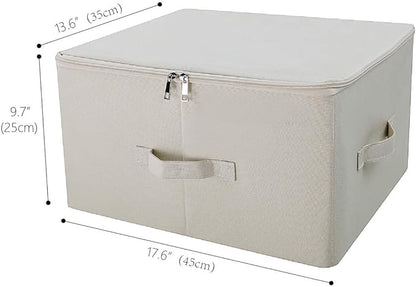 iwill CREATE PRO 3-Pack Beige Folding Storage Boxes - Image 2