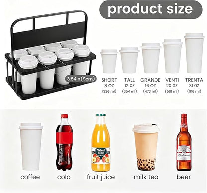 Reusable Drink Carrier with Handle - Image 2