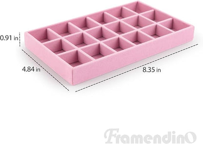 Framendino, 4 Pack Velvet Jewelry Organizer - Image 2