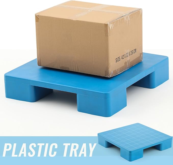 1 Pcs Plastic Pallet for Basement Storage Easy Stack Lightweight Floor Pallet - Image 4