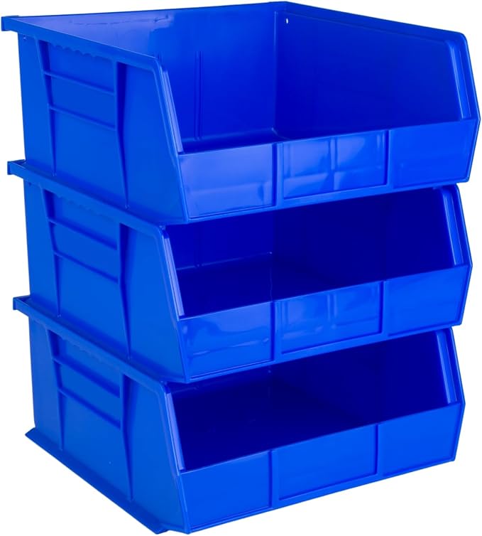 HE HUDSON EXCHANGE 11" x 11" x 5" Plastic Stackable Storage Bin by HudsonExchange