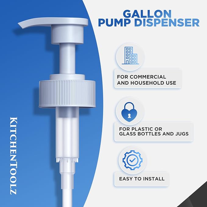kitchentoolz 1 Gallon Jug with Pump - Image 2