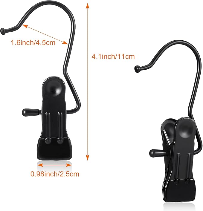 Hotop 48 Pieces Boot Hanger Clips - Image 2