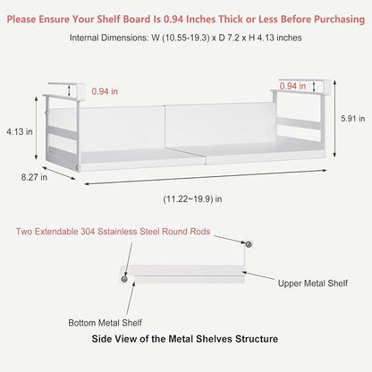 Expandable Under Cabinet Shelf Organizer - Image 3