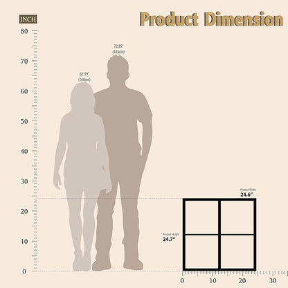 WannabeMyself【2026 Wooden Thick Frame】 4 Cube Storage Organizer - Image 6