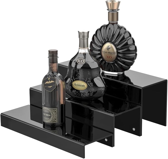 2 Pack Tiers Bar Shelves for Liquor Bottles by Unknown