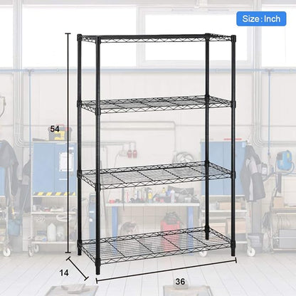 BestOffice | 4-Tier Wire Shelf - Image 3