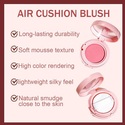 Powder Matte Blush Cheeks Face Makeup - Image 4