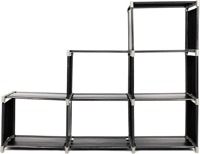 6 Cube Storage Organizer, Closet Storage Shelves - Image 4