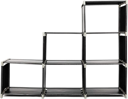 6 Cube Storage Organizer, Closet Storage Shelves - Image 4