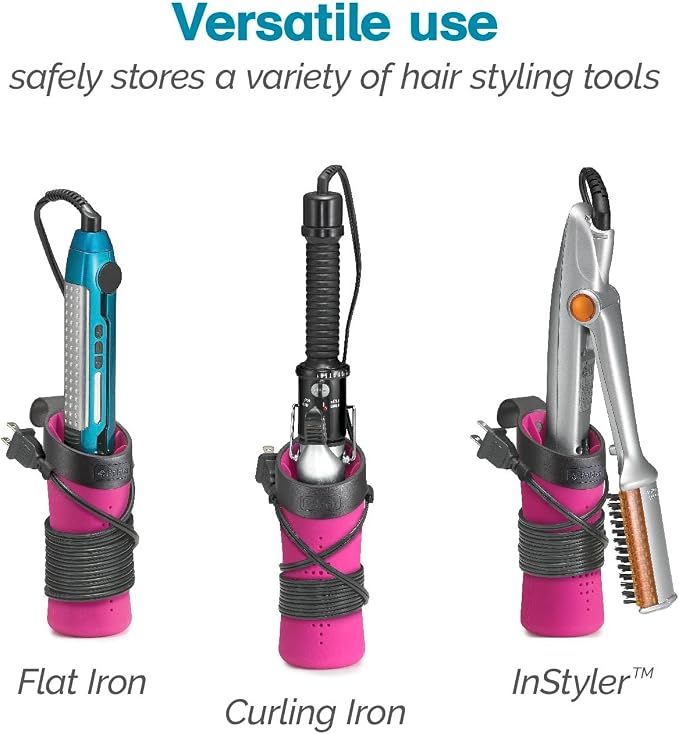 Polder Silicone Cover for Flat Iron, Curling Iron, Hair Straightener - Image 5