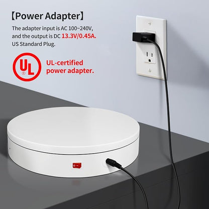 Remote Motorized Electric Turntable Rotating Display Stand Spinning Rotating - Image 9
