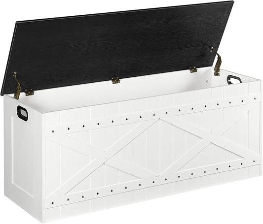 MAHANCRIS 47.2" Storage Chest, Extra Large Toy Box by MAHANCRIS