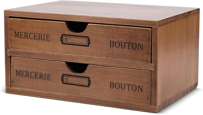 Flexzion Wooden Storage Box by Flexzion