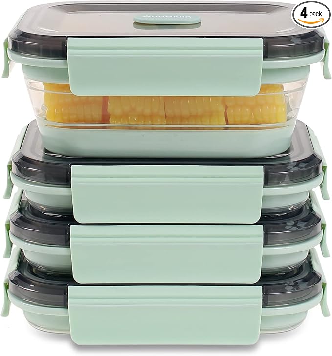 Collapsible Food Storage Containers by Annaklin