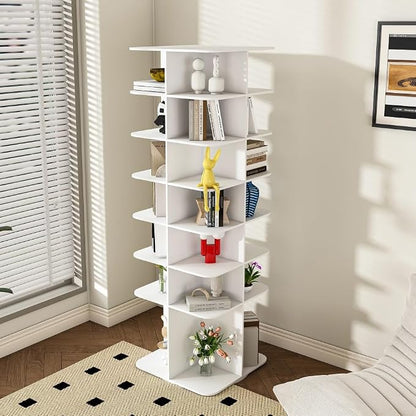 Shoe Organizer 7-Tier Spinning Shoe Rack - Image 7
